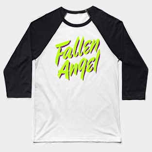 Fallen Angel - sci-fi colouring Baseball T-Shirt